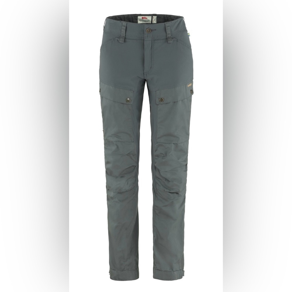Fjällräven Women’s Keb Curved Trouser Size 38EU/6 US Basalt